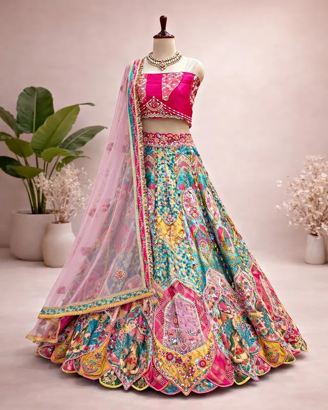 The Enchanting Kaleidoscope Lehenga Set