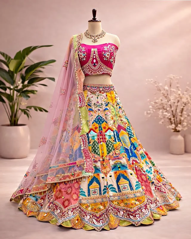 Vibrant Royal Heritage Lehenga Set